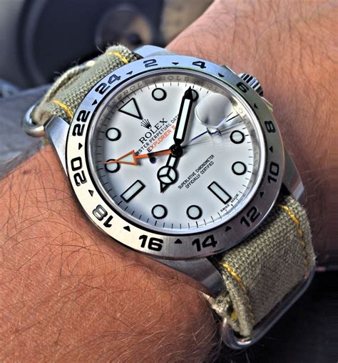 rolex exlporer ii nato|rolex oyster explorer ii.